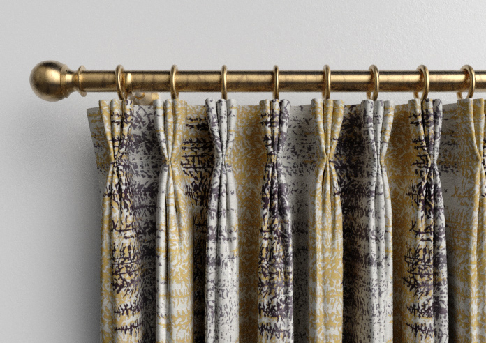 Highbury, Ochre - Made to Measure Curtains - Image 11